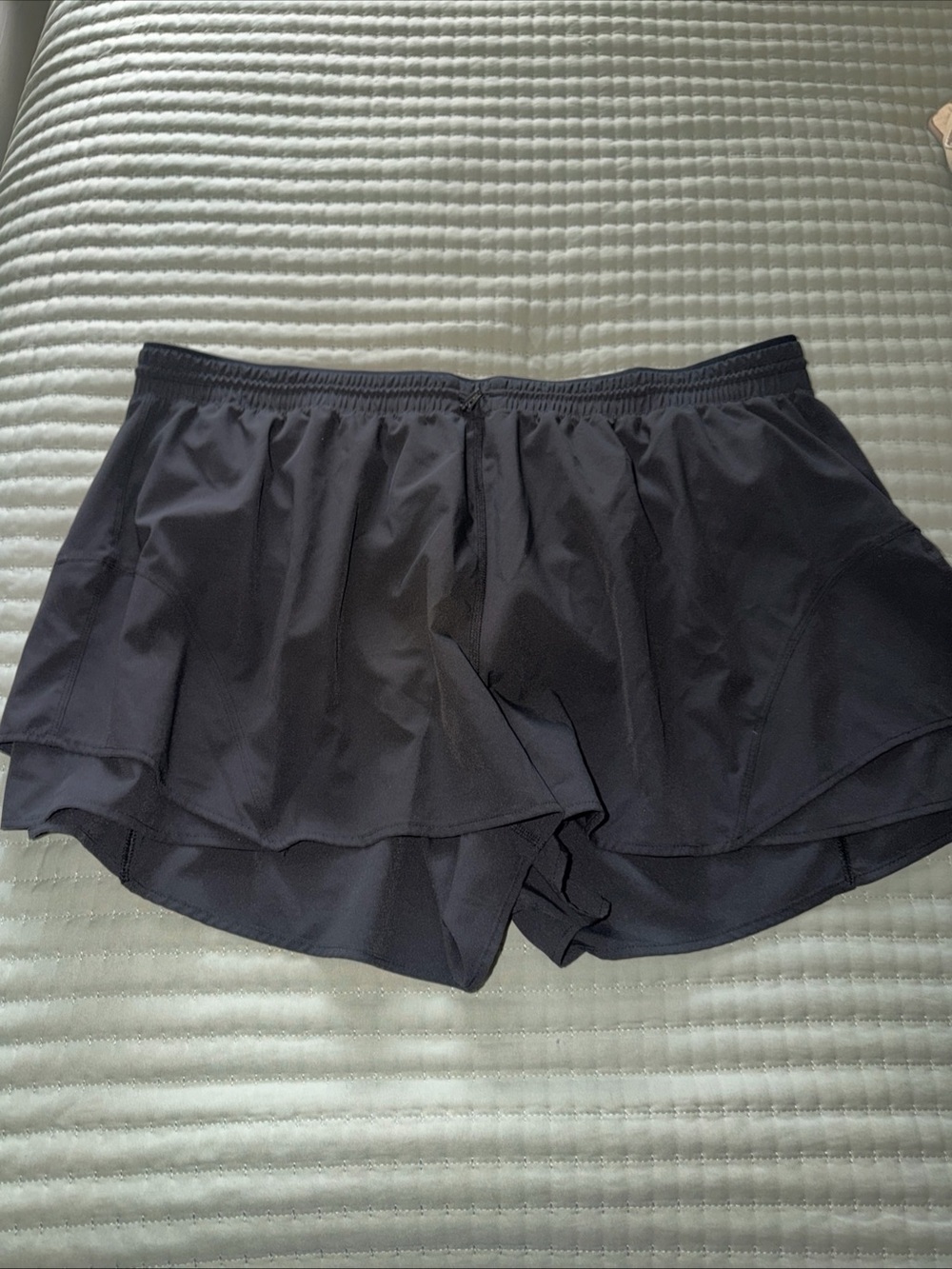 Avia PullOn Active Shorts XXXL (22) Black Attached Inner Shorts